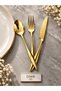 Yakut Titanium Gold 18 Piece Cutlery Set (Dessert Group) - 6