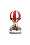 Christmas Snow Globe Illuminated Balloon with Santa Claus Model 35 cm