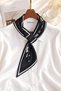 Ata-003 Ataturk Photographed and Signed Black 10 November Special Turkish Flag Tie / Scarf / Foulard - 7
