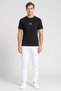 Men Sportswear Fit Short Sleeve Outdoor T-Shirt, Black - 2