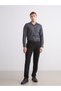Slim Fit Long Sleeve Dobby Men's Shirt from Uzg Store for Style Enthusiasts - 2
