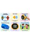 Kids Walkie Talkie Watches 2-Piece Set with Digital Time Display, Extendable Antenna & Two-Way Communication, Wrist Intercom Toy for Boys & Girls Ages 3+ - 2