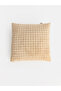 Quality Pieces from Çelebi Store Checkered Embroidered Throw Pillow 45X45 cm - 2