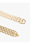 Steel Thick Chain Necklace - 3