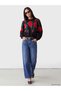 Esvab • Modern & Distinctive Floral Women's Knitwear Sweater - 2