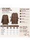 Women's Black Stone Embroidered Slit Oversize Oysho Tunic - 7