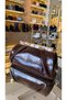 Imported Women's Handbag 27418 Brown - 2
