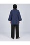 Women's Navy Blue Stone Embroidered Slit Oversize Oysho Tunic - 6