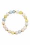 Natural stone bracelet (colored quartz)