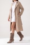 Petty Mink Suede Genuine Leather Women's Gusseted Boots - 2