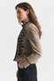 Embroidered Jacket with Fancy Button Detail - 6