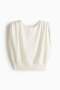 Gathered knitted top - 5