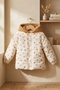 Thick Winter Fleece Lined Zipper and Snap Fastener Boys' Coat - 2