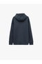 Scuba Fabric Comfortable Fit Long Sleeve Zippered Hooded Jacket with Pockets - 2