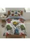 Single Size 120X200 Fitted Sheet Bedding Set, 155X230 Zippered Duvet Cover, Children's Version Princess-Car-Offroad 3-Piece Bedding Set - 2