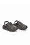 Black-Smoked Eva Lightweight Comfortable Soft Sole Men's Sabo Slippers Garden Pool Slippers 2504 - 4