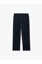 Three-Thread Ribbed Regular Sweatpants with Pockets - 2
