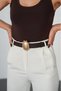 Bow Detailed Gold Women's Belt Trouser Belt Dress Belt Shirt Belt Jacket Belt - 3