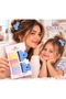 14-Piece Baby Blue Pastel Colors Oyster Hairpin and Colorful Towel Elastic Hair Clip Set