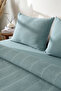 Glass Green Waffle Bedspread – Double Size - 2