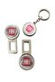 Fiat Metal Buckle 1 Pair and Keychain 1 Piece - 2