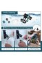 700W Paint Gun, Electric Sprayer with 1200ML Tank, Flow of 1000ML/Min, 4 Nozzles and 3 Patterns - 6