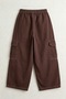 Be Hill Women's Camouflage Patterned Elastic Waist Baggy Cargo Pants - 2
