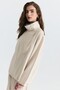 High Collar Shirt and Trousers Set - 4