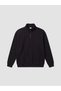 Uzg Store's Thick Sweatshirt with High Collar for Boys, Designed for Style Enthusiasts