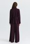 Soft Textured Belted Jacket and Trousers Set - 6
