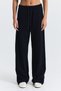 Crew Neck Sweatshirt and Wide Leg Pants Set - 4