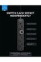 5-Way Universal Power Strip (2m) | 3250W Extension Cord with Individual Switches | 3x1mm² Heavy Duty Cable, 13A Fuse, 750°C Fireproof & Child Safety | ESMA Certified UK Plug - Black (BPS-05) - 4