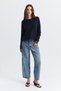 Lace Detail Knit Sweater - 2