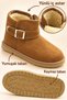 Girls' and Boys' Fur-Lined Boots Winter Shoes - 2