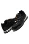 Women's Orthopedic Sole Bead Detailed Waterproof Lace-Up Walking Black Sports Shoes - 3