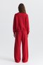 Crew Neck Sweatshirt and Wide Leg Pants Set - 7