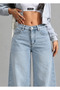 Women's High Waist Wide Leg Jeans - 4
