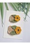 Sunflower Mother Baby / Sister Brother Double Knitted Buckle Set Günebakan Snap & Hairless Baby Buckle - 5