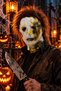 Halloween Furry Horror Mask Full Face Thriller Killer Costume Mask Adult