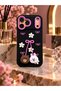 iPhone 17 Pro Max Compatible - Cute Silicone Phone Case with Embossed 3D Bow & Daisy Pattern - Camera Protected