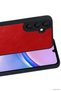 Spt-Gld Newface Galaxy A57 5g Aras Leather Cover (221128) - Red - 2