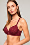 Women's Black/Tan/Burgundy Spacer Soft Non-Padding Wireless Bra - 2