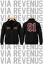 Boston 91 Printed Unisex Zippered High Collar Sweatshirt