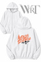Avenged Sevenfold 4 Back Printed Zippered Hooded White Cardigan (2 Yarn)