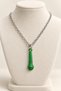 Colorful Necklace with Microphone Figure, Mixed Color Fun Design Chain Necklace - 3