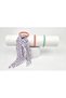 3-Piece Girls' Rubber Hair Clips with Leaves and Scarves - Bow Hair Clips - 2