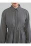 Sparkling Choices Modal Blend Waist-Situated Shirt Dress from Shining Store - 7