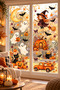 - 40 Piece Halloween Window Wall Glass Sticker Set - 2