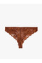 Floral Lace Brazilian Panties - 2