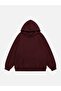 Women's Life Is Better Brunette Printed Hooded Fleece Oversize Sweatshirt - 2
